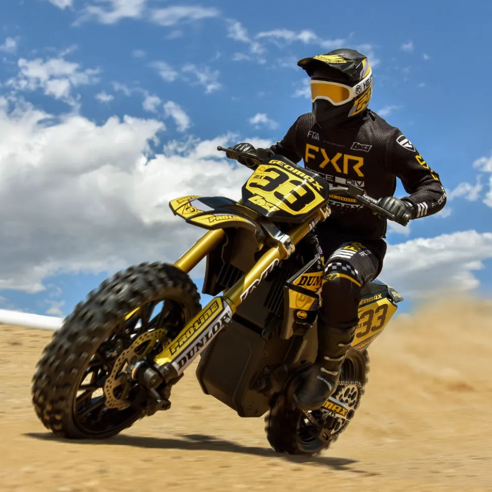 Pro-Line Hinterreifen Dunlop Geomax MX33 CR4 MTD Schwarz 1:4 (1) Promoto-MX