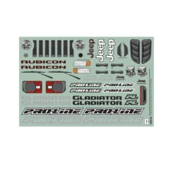 Pro-Line Karosserie Jeep Gladiator unlackiert 313mm