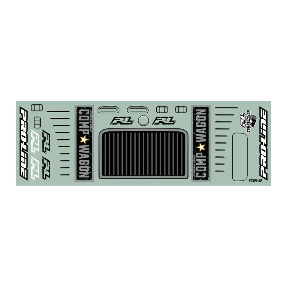 Pro-Line Karosserie-Satz Comp Wagon High Performance Cap-Only 312mm (unlackiert)