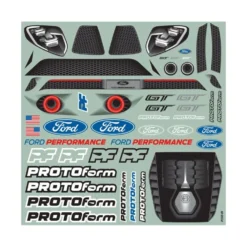 ProtoForm Karosserie Ford GT WB:258mm (unlackiert)