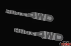 RC4WD 1/10 Hilux 4WD Emblem Set for Mojave and Hilux Body