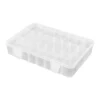 Robitronic Sortierkasten 24 Fächer variabel 202x137x40mm