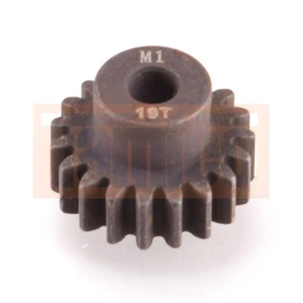 Ruddog Stahl Motorritzel 19T Modul 1 mit 5mm Bohrung