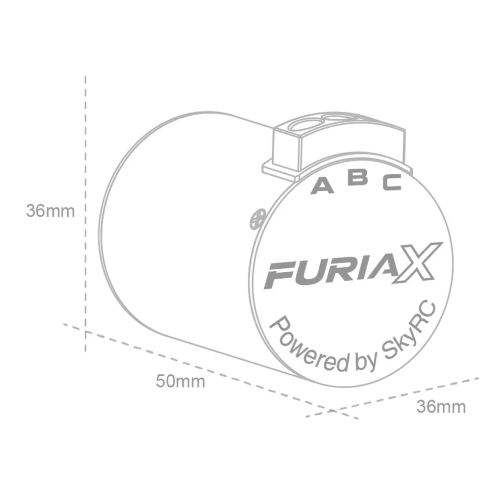 SkyRC Brushless-Motor FuriaX Supa 3650 3600kV