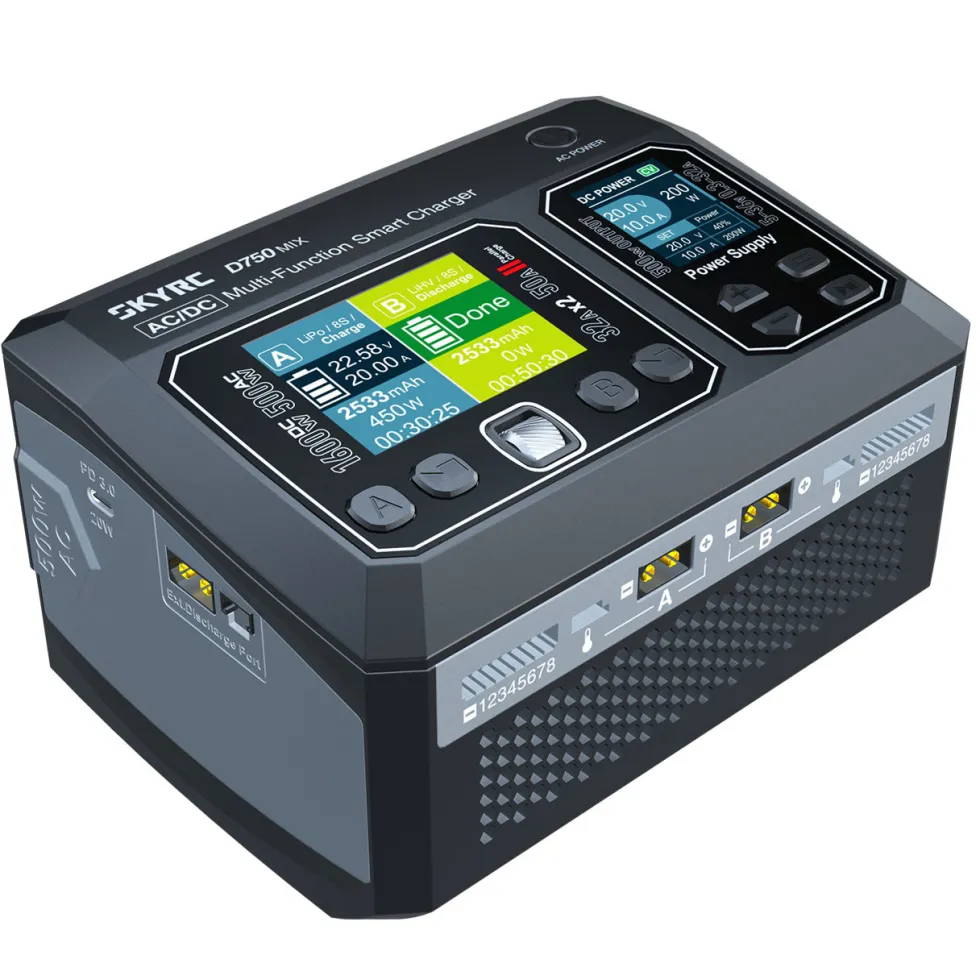 Sky RC D750 MIX Ladegerät LiPo 1-8S 32A 500W AC