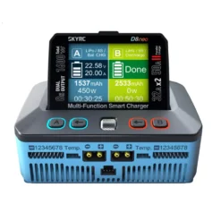 SkyRC Ladegerät D8neo | DC | 2 Ladeausgänge | Multifunktion | Smart | 40A | 1600W