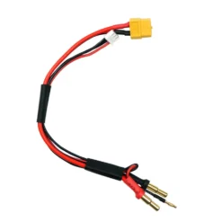 SkyRC Ladekabel XT60 für 2S Lipo-Akku mit 4mm/5mm Buchse