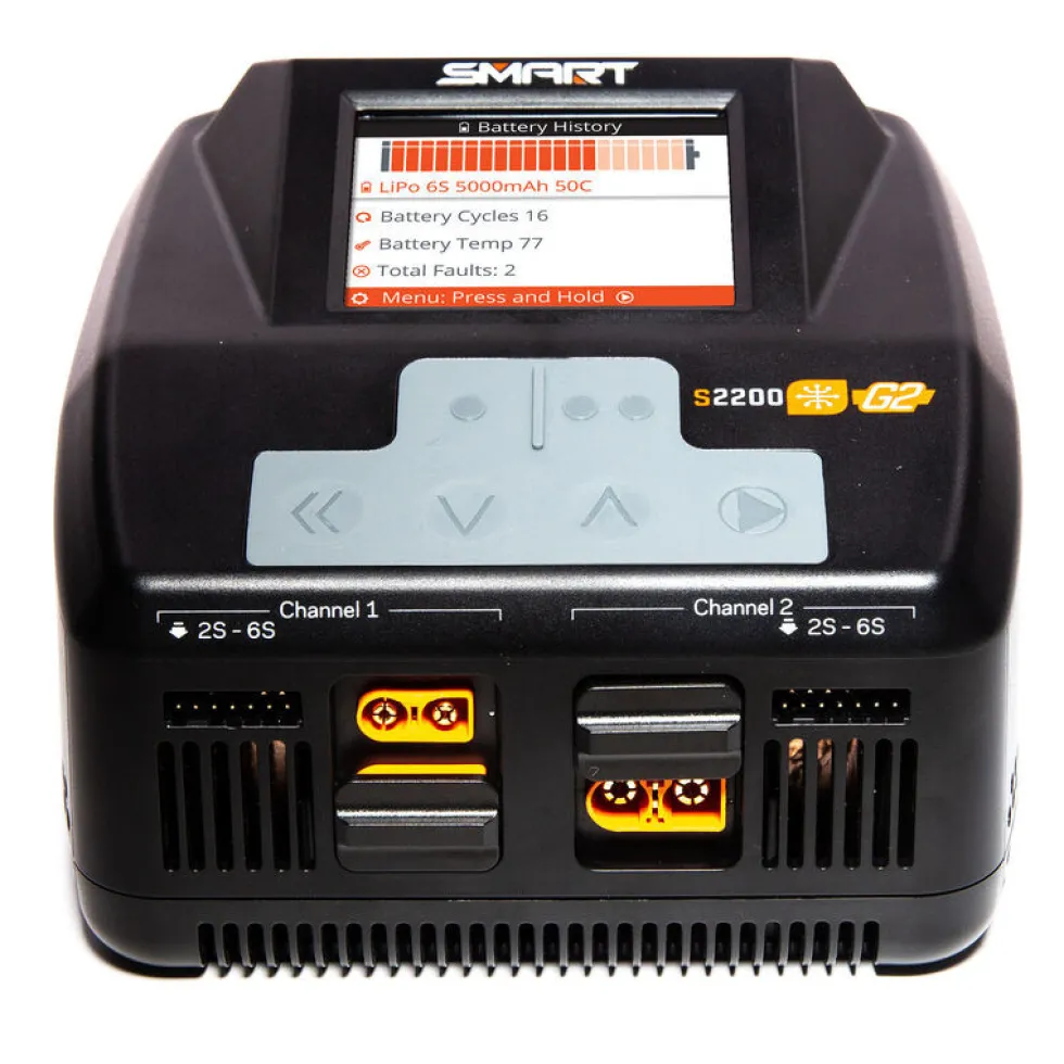 Spektrum Ladegerät Smart G2 Charger S2200 2x200W 230V