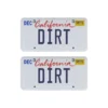 Tamico Kennzeichen "DIRT" USA 1:10 3D 2er Set