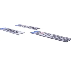 Tamico Kennzeichen "2FAST4U" Deutschland EU 1:10 3D 2er Set