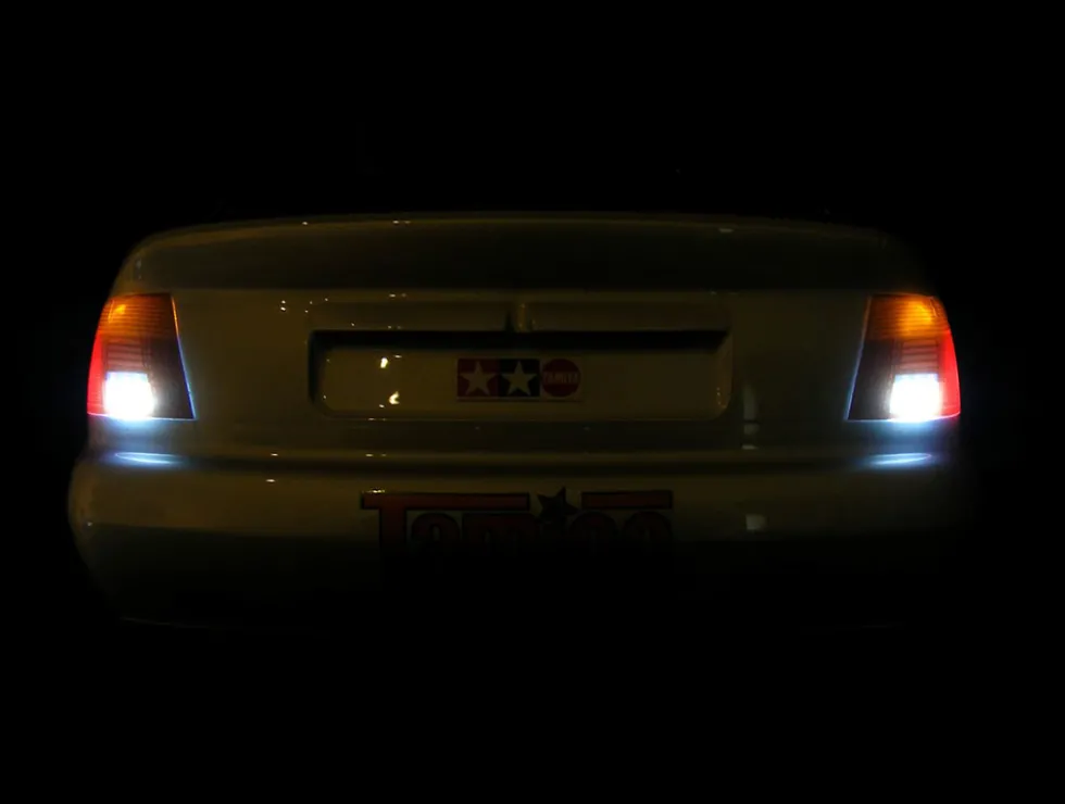 Tamico Lichteinsätze (vorne&hinten) für Tamiya Audi A4 Quattro