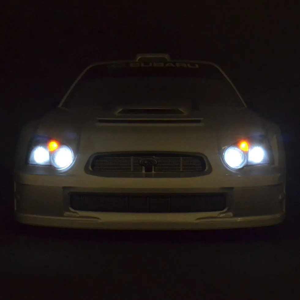 Tamico Lichteinsätze (vorne&hinten) für Tamiya Subaru Impreza WRC 2004