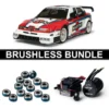 Tamiya 58606 Alfa Romeo 155 V6 TI Martini (TT-02) BRUSHLESS-BUNDLE