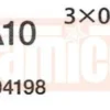 Tamiya Alu Distanzringe 5,5x0,5 mm silber (10 Stk.) #9804198