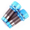 Tamiya 19803310 Alu Dämpferzylinder vorn blau (2) 54993 TT-02B