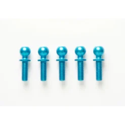Tamiya Alu Kugelkopf 5x8mm (blau, 5 Stk.) TA05 #53907