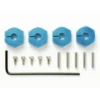 Tamiya Alu Radmitnehmer 5mm (blau, 4 Stk.) TB-02 / TA-05 #53823