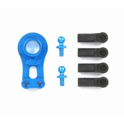 Tamiya Alu Servo Horn (blau) für Servo Saver (M-03 / M-04) #54120