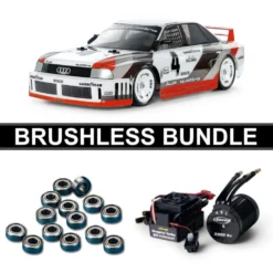 Tamiya 58744 Audi 90 quattro Racing 1/10 (TT-02) BRUSHLESS-BUNDLE