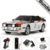 Tamiya 58667 Audi Quattro Rally A2 TT-02 BUNDLE "Silber"
