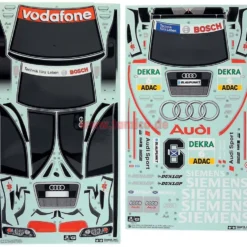Tamiya Aufkleber Audi A4 DTM '05 Siemens #9495483