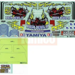 Tamiya Aufkleber Bush Devil II #19495721