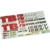 Tamiya Aufkleber Chassis TB Evo #9495358