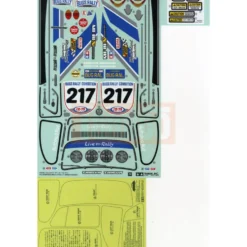 Tamiya 19495918 Aufkleber / Decals VW Beetle Rally