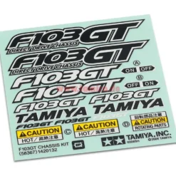 Tamiya Aufkleber F103GT #9495482