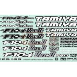 Tamiya Aufkleber F104ver.2 Chassis #11420561