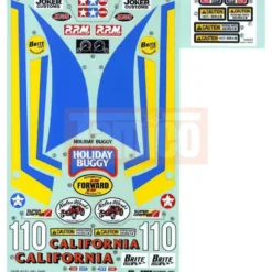 Tamiya Aufkleber Holiday Buggy 2010 (58470) #19495640