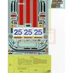 Tamiya Aufkleber Honda S800 Racing #19495615
