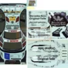 Tamiya Aufkleber Mercedes AMG C-Klasse 2008 DTM #9495586