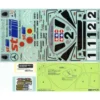 Tamiya 19494248 Aufkleber Mercedes-Benz C11 Gruppe C 47484