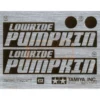 Tamiya Aufkleber Pumpkin LowRide 58594