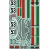 Tamiya 19490114 Aufkleber/Sticker Alfa Romeo Giulia Club RS