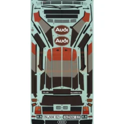Tamiya 19495966 Aufkleber / Sticker Audi Quattro Rally