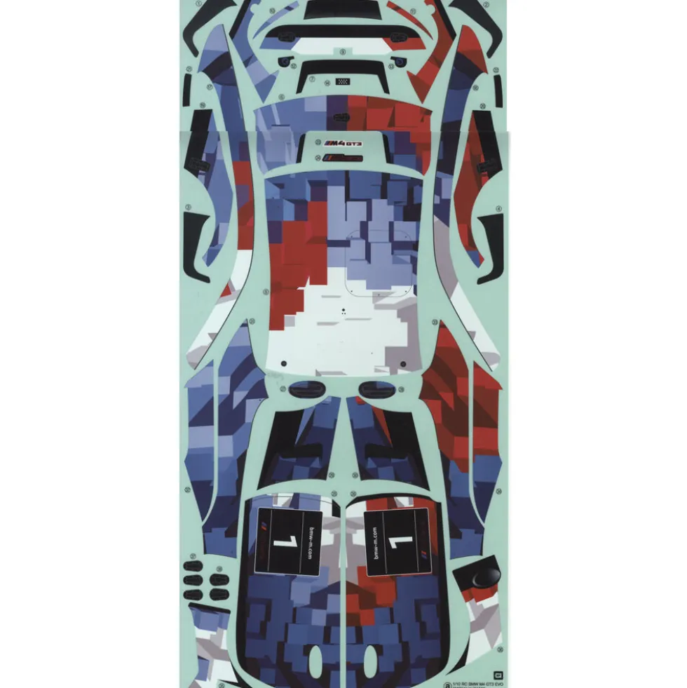 Tamiya 19490175 Aufkleber / Sticker BMW M4 GT3 Evo 2025