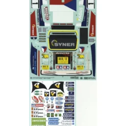 Tamiya 19495952 Aufkleber / Sticker Buggyra Fat Fox