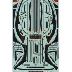 Tamiya 19495931 Aufkleber / Sticker Citroen 2CV Charleston