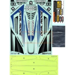 Tamiya Aufkleber/Sticker Dual Ridge TT-02B