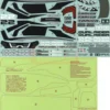 Tamiya 19803165 Aufkleber / Sticker Dual Rider T3-01