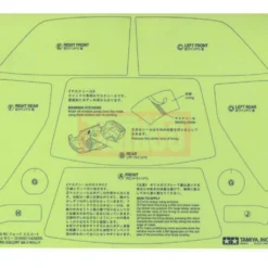 Tamiya 19490024 Aufkleber / Sticker Ford Escort Mk.II Rally