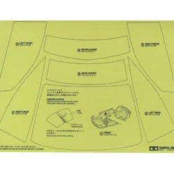 Tamiya 19490102 Aufkleber / Sticker Ford Focus RS Custom