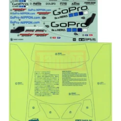 Tamiya 19495800 Aufkleber / Sticker GoPro Monster Sport Swift