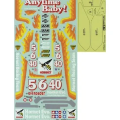 Tamiya 19490151 Aufkleber / Sticker Hornet Evo