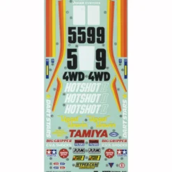 Tamiya 19490120 Aufkleber/Sticker HotShot II (2023)