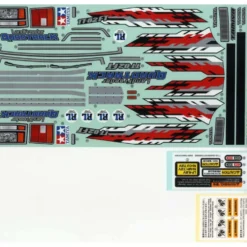 Tamiya 19490026 Aufkleber / Sticker Landfreeder Quadtrack