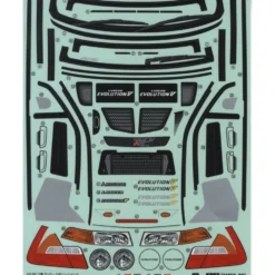 Tamiya 19490074 Aufkleber/Sticker Lancer Evo V