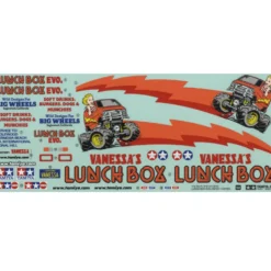Tamiya 19490174 Aufkleber / Sticker Lunch Box Evo 58755